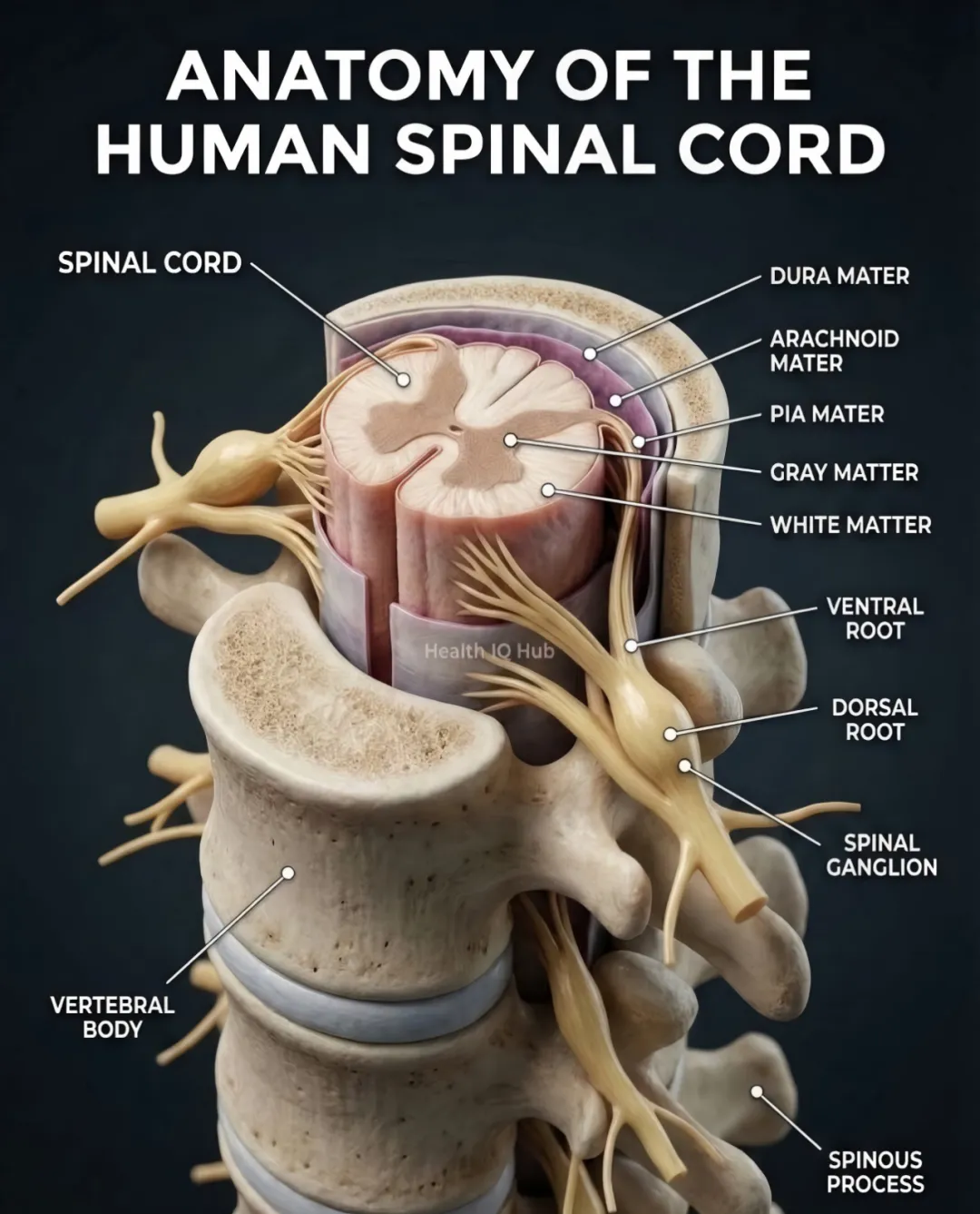 Human Spinal Cord Anatomy